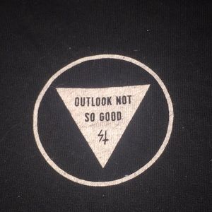 Sketchy Tank Outlook Not So Good T Shirt